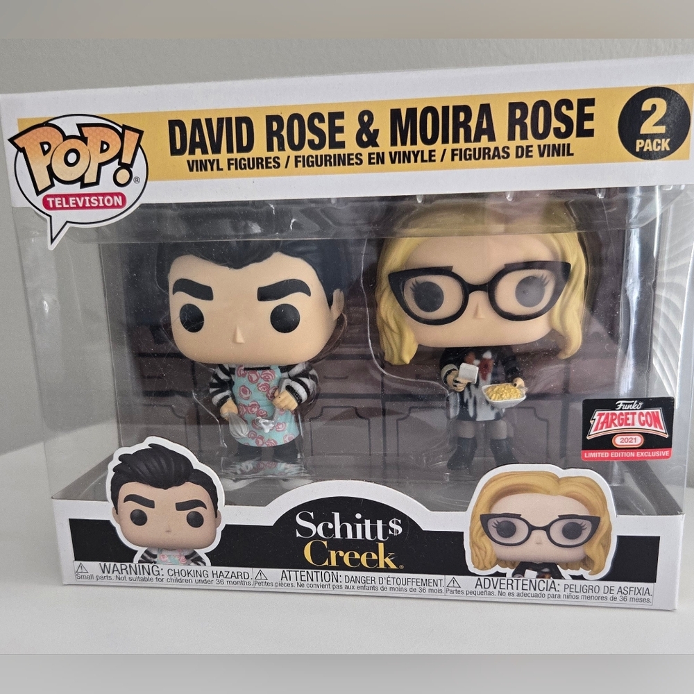 Funko Pop! Schitt's Creek David and Moira Rose 2-pack